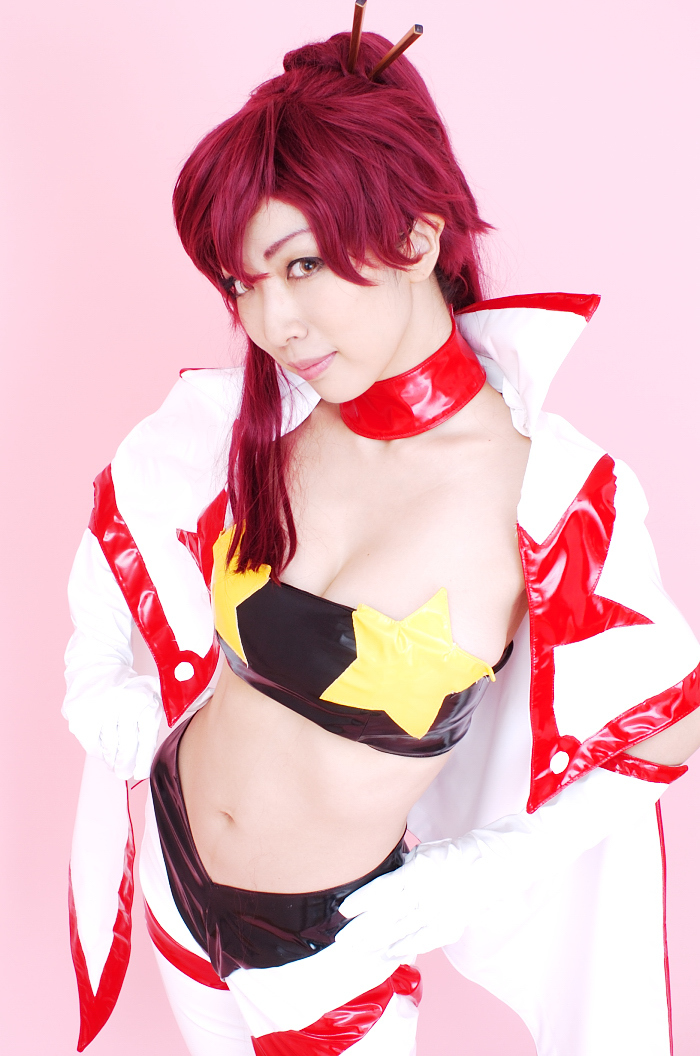 [Cosplay]  Tengen Toppa Gurren Lagann - Big Tits Yoko
